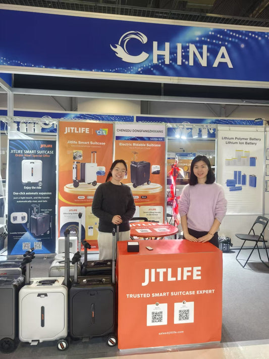 Jitlife's Rideable Smart Suitcases: Fun Meets Function