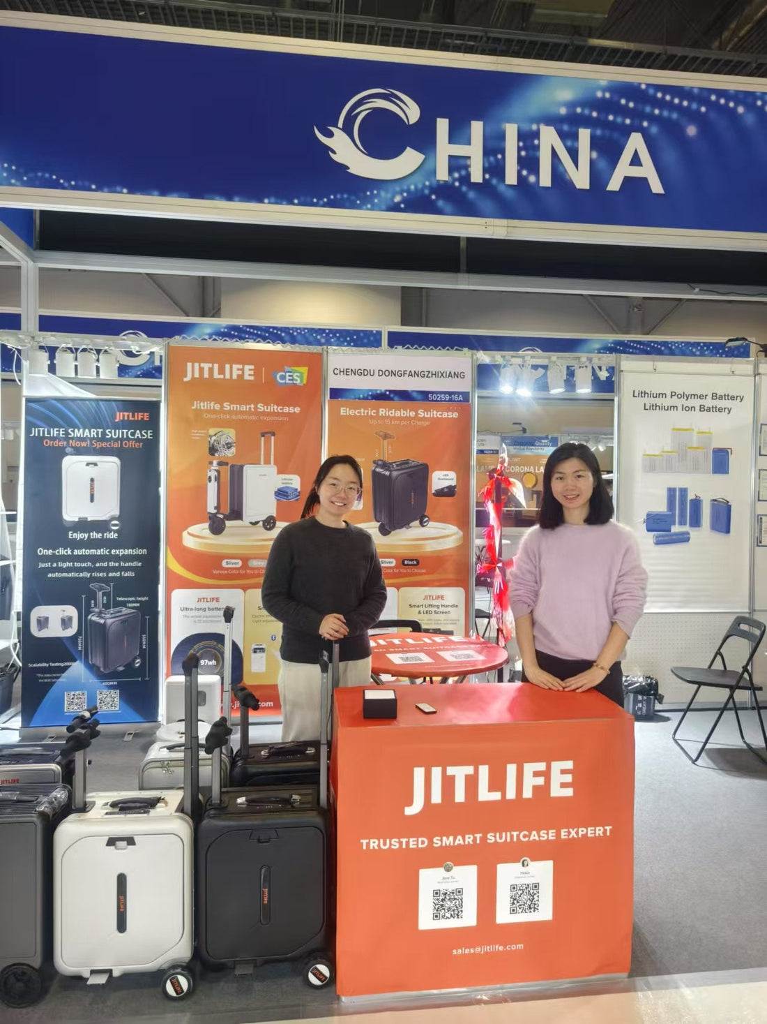 Jitlife's Rideable Smart Suitcases: Fun Meets Function