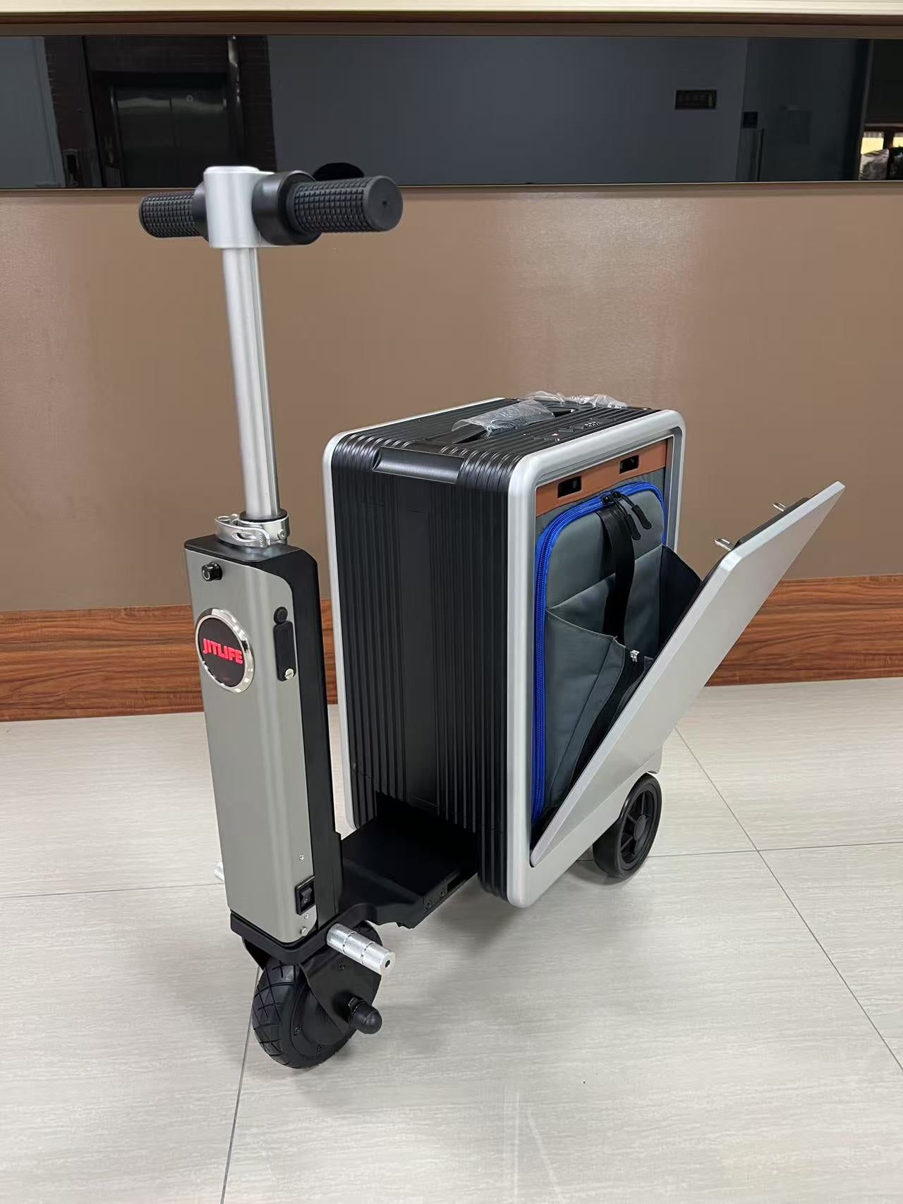 Jitlife JS08i Electric Luggage Smart Luggage 20 Inch Rideable luggage Electric Suitcase - Jitlife
